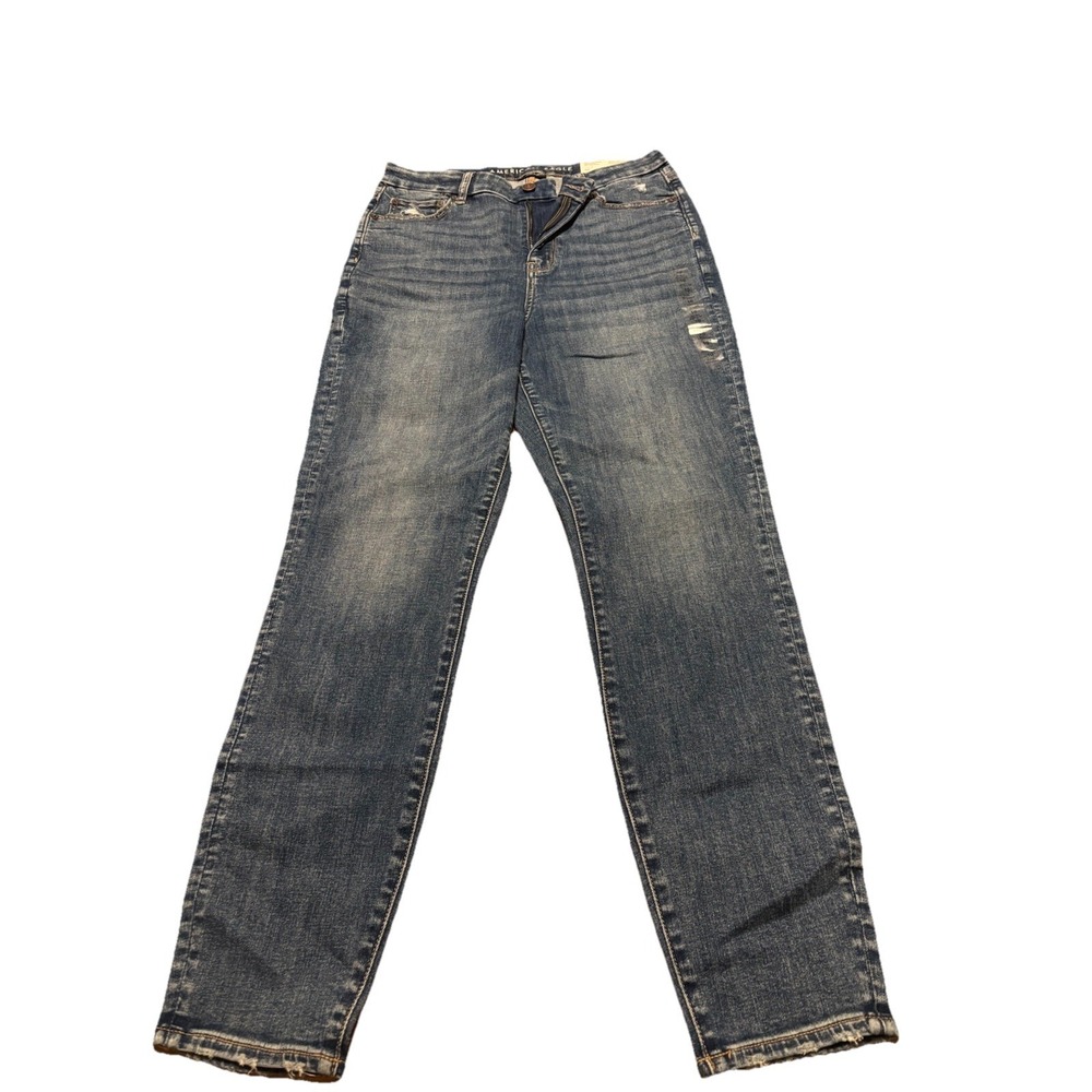 American Eagle Women's Indigo Blue Curvy Hi-Rise Jegging, Next Level Stretch, 10